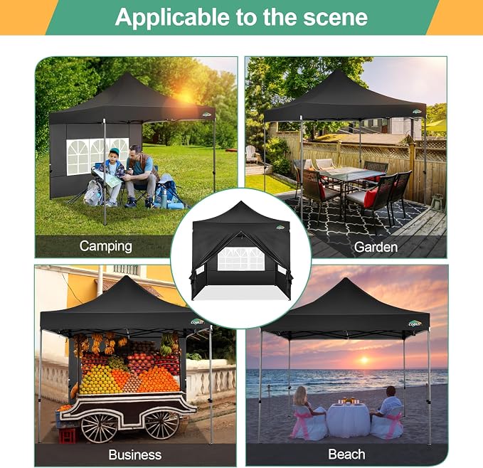 COBIZI 10x10 Pop Up Canopy - Image 7