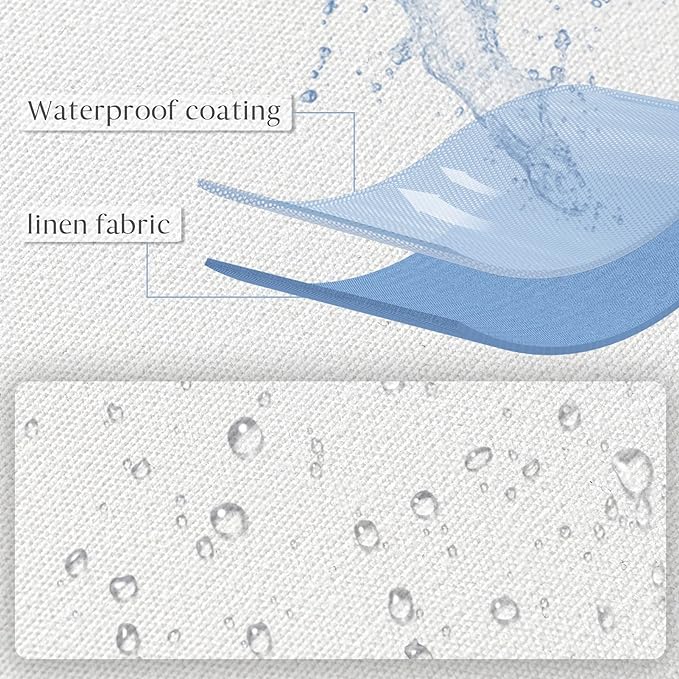 Ashler 20 x 20 Outdoor Pillows, Waterproof Inserts Set of 2 Throw Pillow Inserts - Image 3