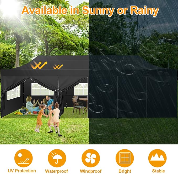 COBIZI 10x30 Pop Up Canopy - Image 7