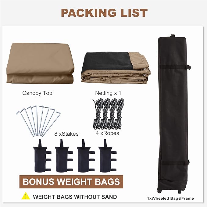 MASTERCANOPY Pop-Up Setup Outdoor Canopy - Image 6