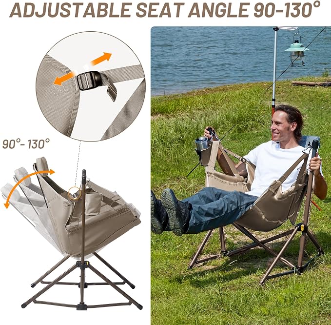 TIMBER RIDGE Hammock Camping Chair - Image 5