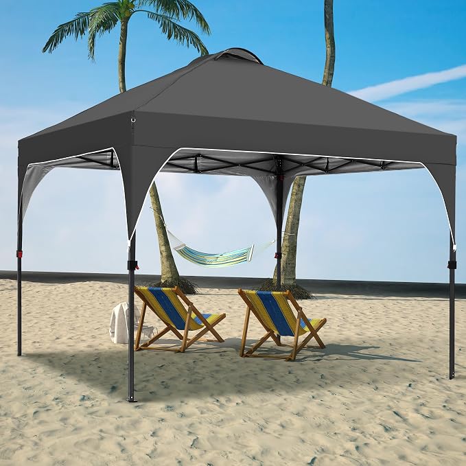 GDY 10x10 Pop Up Canopy Tent, Easy-Setup Gazebo, Outdoor Canopy - Image 7