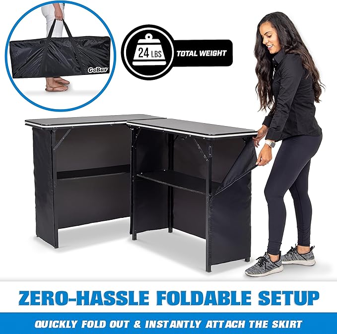GoBar Portable Double Bar Table Set - Image 7