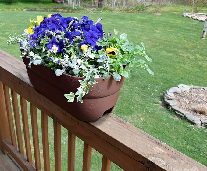 Emsco Group Bloomers Railing Planter - Image 2
