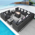NICESOUL 15 Piece Outdoor Patio Furniture Set by NICESOUL