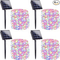 Extra-Long Solar String Lights Outdoor, Copper Wire 8 Modes Solar Powered by SANJICHA