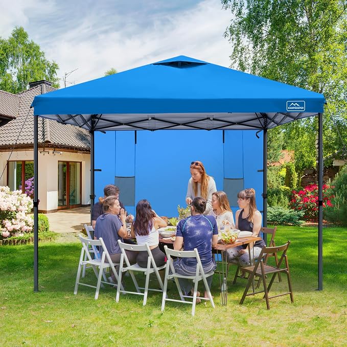 KAMPKEEPER 10x10 Easy Pop Up Canopy Tent - Image 6