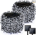 2 Pack Solar String Lights for Outside, 170 FT 480 LED Solar String Lights by Albelt