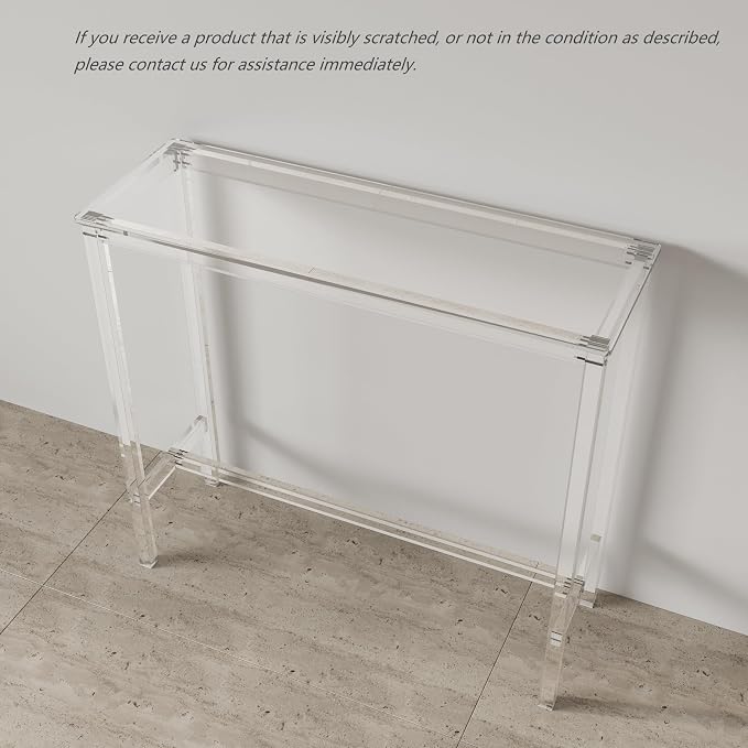 Sumerflos Acrylic Counter Height Table - Image 5