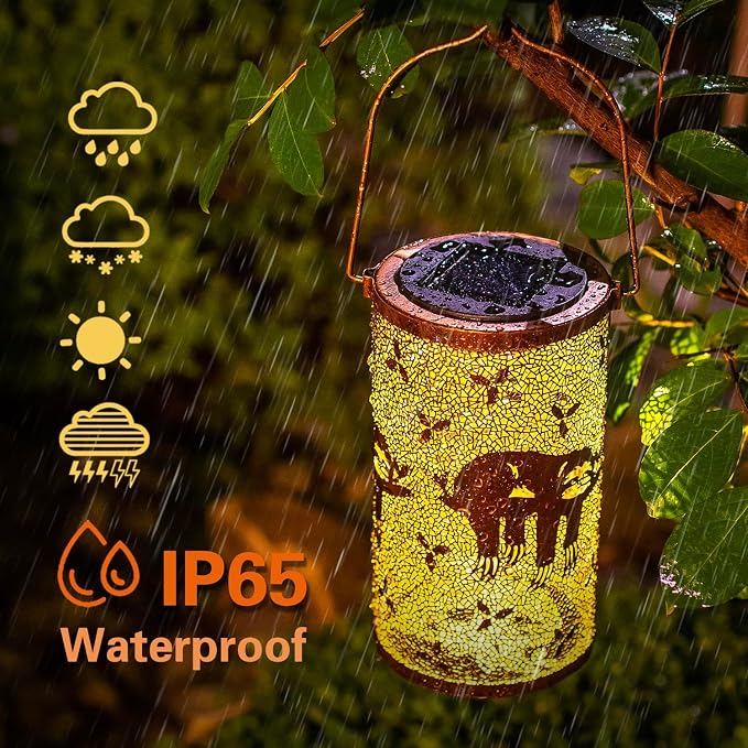 Sloth Solar Lanterns Outdoor Waterproof Hanging Solar Lights Sloth Gifts - Image 5