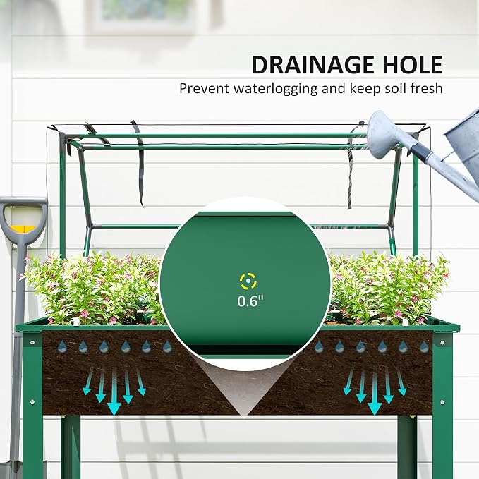Outsunny Raised Garden Bed - Image 5