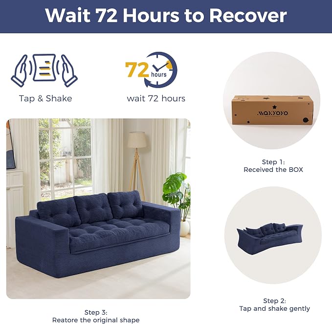 MAXYOYO 79" Loveseat Sofa Couch - Image 8