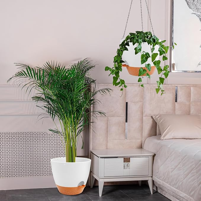 GARDIFE Large Hanging Planter, 12 inch Hanging planters - Image 6