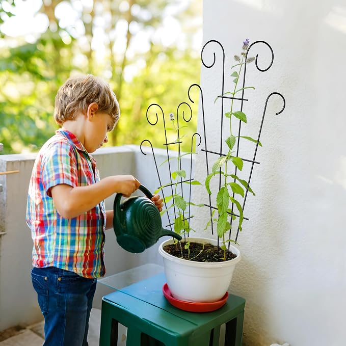 4 Pack 32'' Indoor Plant Trellis - Image 5