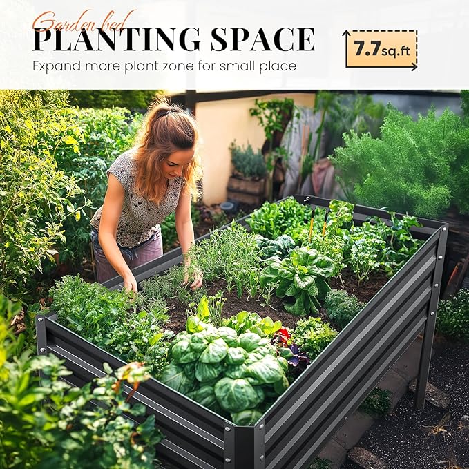 KING BIRD Large Raised Garden Bed - Image 2