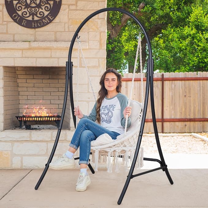 ANOW Macrame Hammock Chair - Image 2