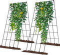 Cucumber Trellis 2 Pack, Foldable A-Frame Garden Trellis by UrGROWA