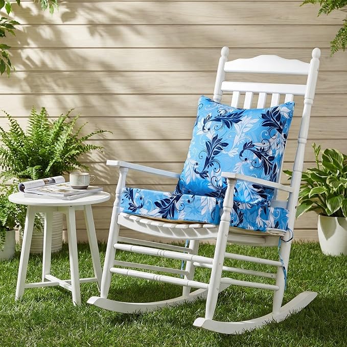 Hoteam 4 Set Outdoor Chair Patio Cushions 20 x 20 Inch Deep Seat Waterproof - Image 7