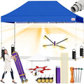 Tradesparker 10x15 Pop Up Canopy Tent, Commercial Movable Canopy by CommercialPopupCanopyRevolutionaryLightcurtainiSystem