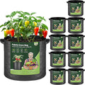 T4U 7 Gallon Grow Bags, Upgrade Grow Bags by T4U