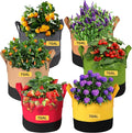 Grow Bags 7 Gallon, 6 Pack Fabric Plant Pots by SouilGoal