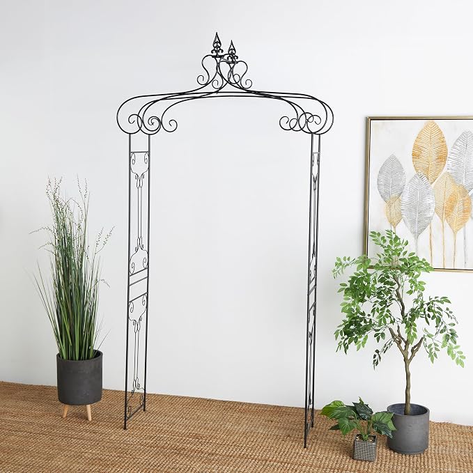 Deco 79 68701 Metal Garden Arch, 44 by 95-Inch - Image 3