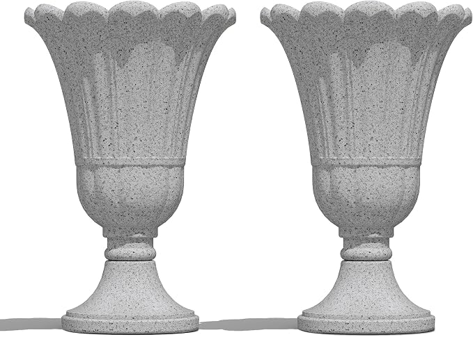 23" Tall Planters for Outdoor Plants Set of 2, Planter - Image 8