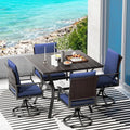 LEVELEVE 5 Piece Outdoor Patio Dining Set by Enjoyyourlife