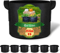 Gardzen 6-Pack 25 Gallon Grow Bags, Aeration Fabric Pots by Gardzen