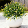 Artificial Faux Plants for Outdoor Spring Decoration, Fake Flowers Shrubs UV by Ammyoo