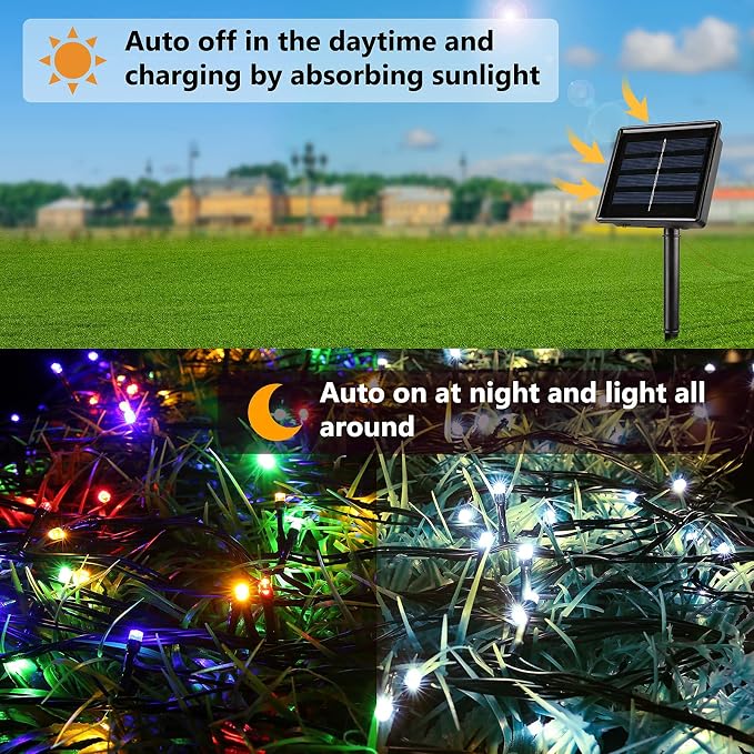 Joomer Color Changing Christmas Lights, 2 Pack Total 144FT 400 LED 12 Modes - Image 5