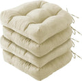Outdoor Chair Cushions Set of 4, Patio Chair Cushions by IPYNBAP