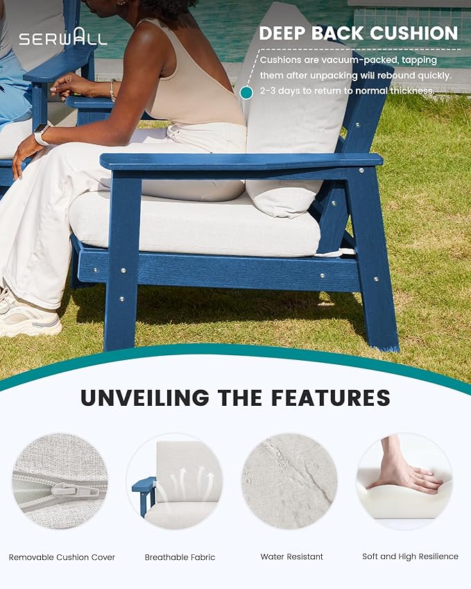 SERWALL Patio Furniture Set - Image 2