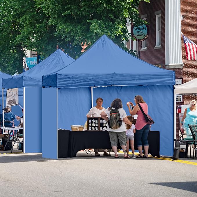 10x10 Canopy sidewalls, Pop Up Canopy Waterproof 99% UV Protection, Suits Pop - Image 8