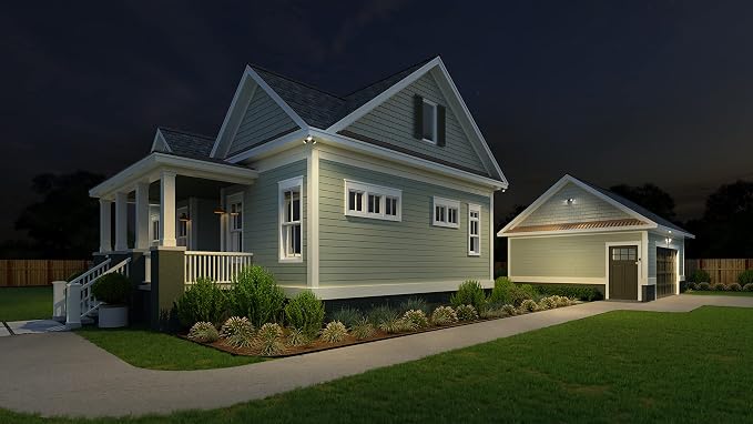 Lithonia Lighting HomeGuard 2-Light LED Outdoor Flood Lights, Motion Sensor - Image 9