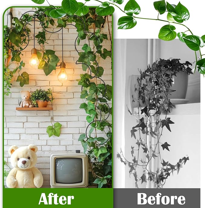 18 Pcs Chain Trellis for Climbing Plants Indoor Outdoor, Wall Plant Vine - Image 2