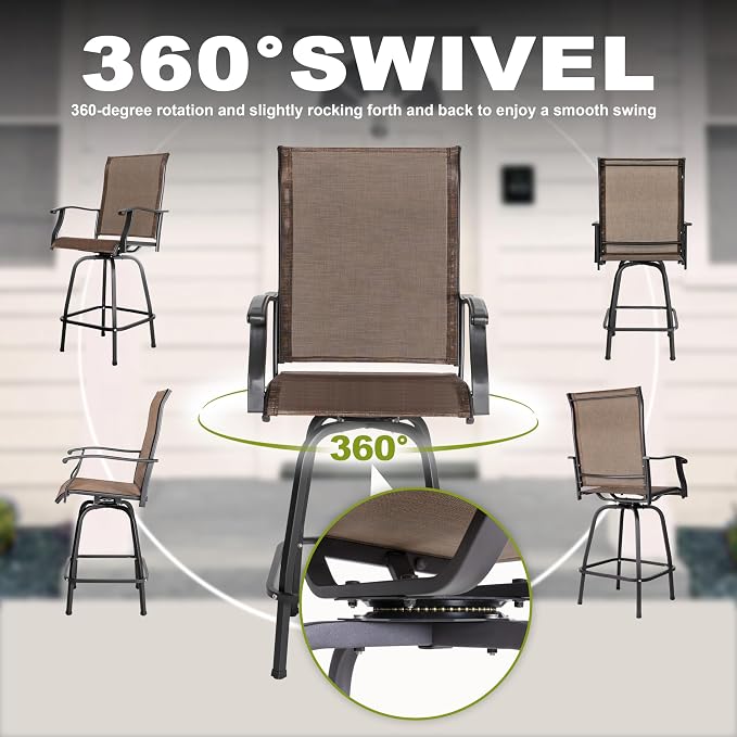 NUU GARDEN 5-Piece Outdoor Bar Set - Image 4