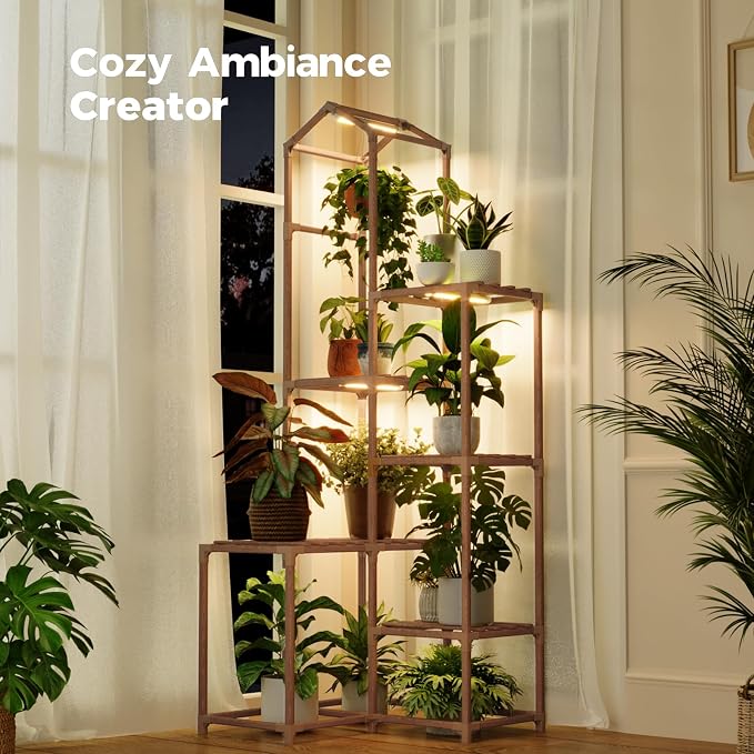 Bamworld Tall Corner Plant Stands - Image 2
