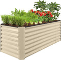 Best Choice Products 8x2x2ft Outdoor Metal Raised Garden Bed, Rectangular Deep by BestChoiceProducts