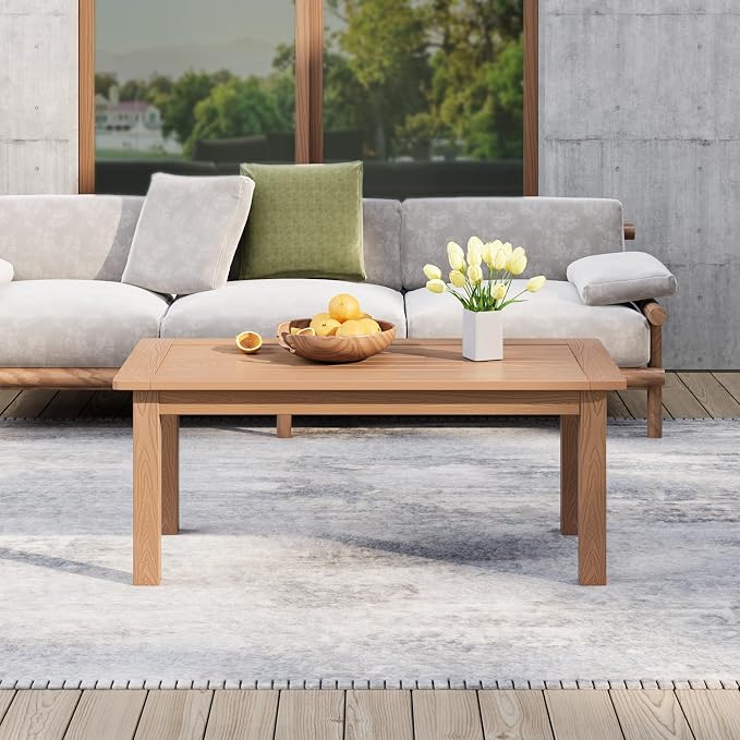 Stoog All-Weather Outdoor Coffee Table, HIPS Patio Coffee Tables - Image 7