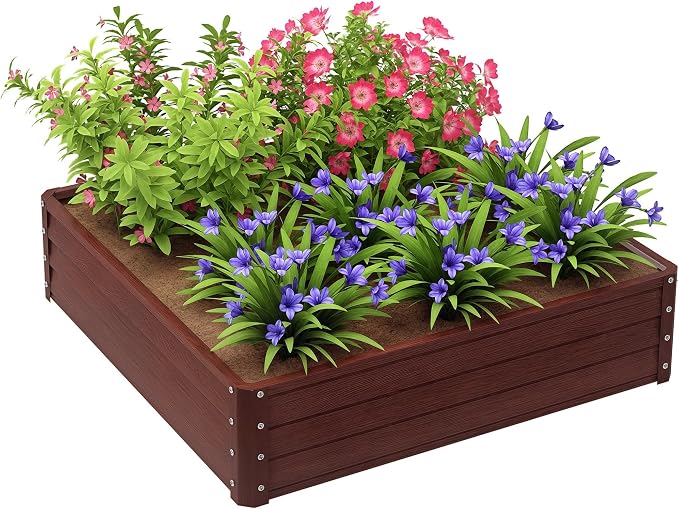 Outsunny Galvanized Raised Garden Bed, by Outsunny