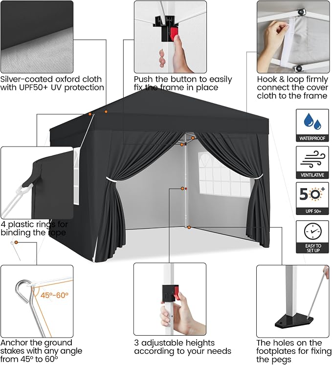Yaheetech 10x10 Pop Up Canopy - Image 4