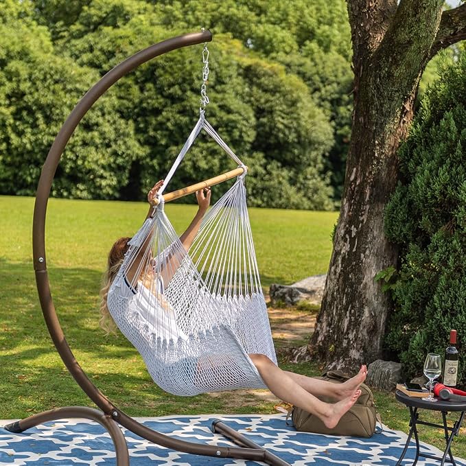 Lazy Daze Hammocks Hanging Chair Caribbean Swing Chair Hammock Chair - Image 4