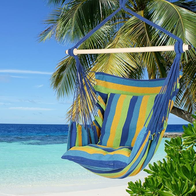 Highwild Hammock Chair Hanging Rope Swing - Image 2