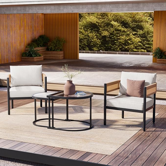 Grand patio 4-Piece Outdoor Conversation Set - Image 7