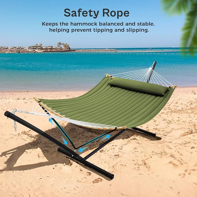SUPERJARE Curved-Bar Hammock - Image 5