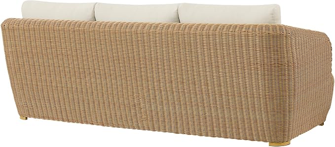CHITA Patio Wicker 3-Seater Sofa - Image 3