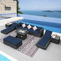 NICESOUL 11 Piece Sectional Outdoor Set by NICESOUL