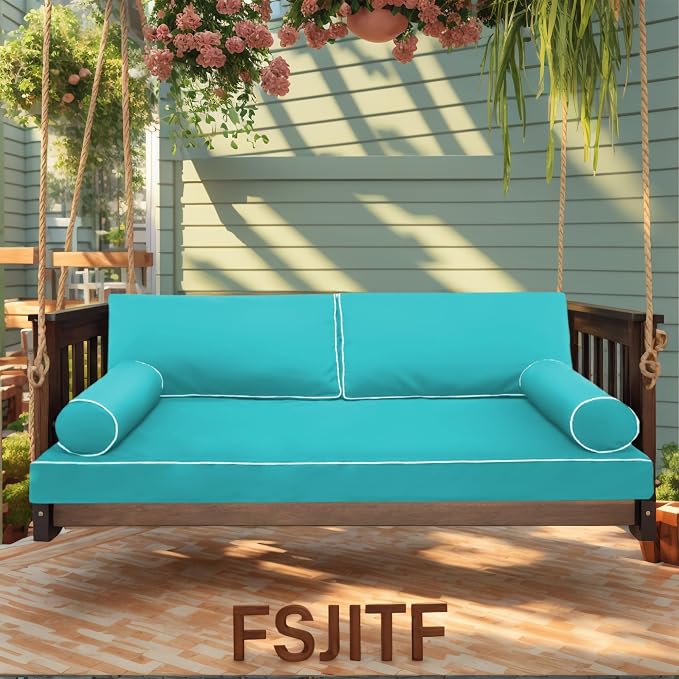 Outdoor Twin daybed Cushion Cover, - Image 5