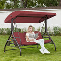 Upgrade 180° Convertible Outdoor Swing by Oungelark
